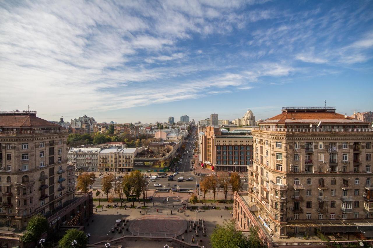 Central Apartments On Khreschatyk Kiev Ngoại thất bức ảnh
